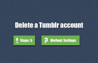 delete tumblr account delete tumblr account