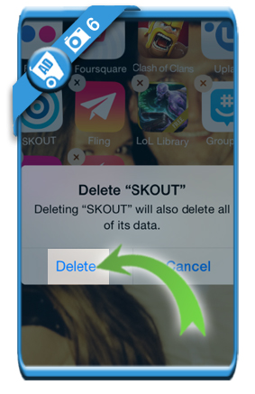 Delete how account to skout Privacy
