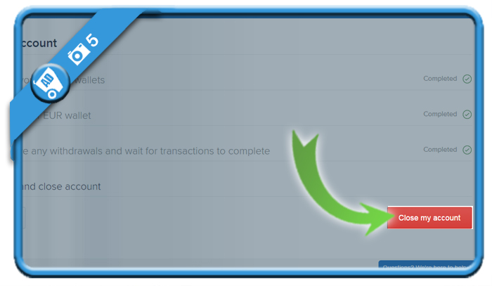 can i delete my coinbase account