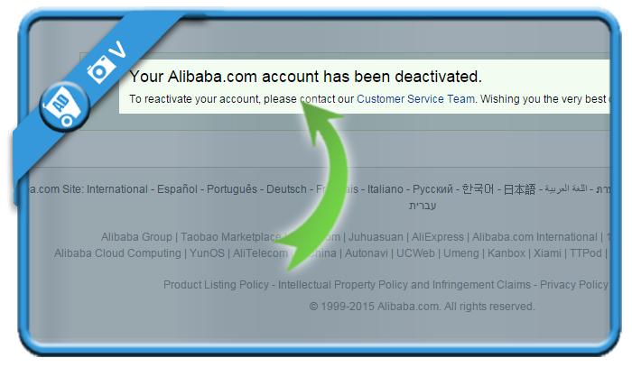 delete alibiba account 4