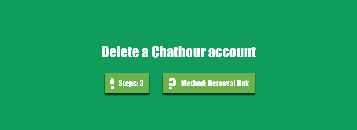 Chathour delete account