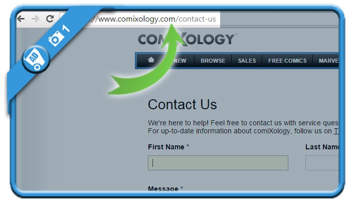 delete comixology account 1