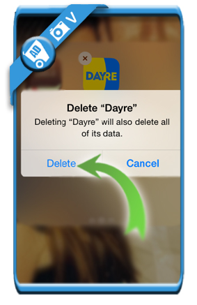 delete dayre account 5b