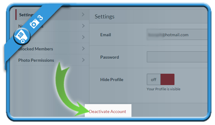 Account delete seeking arrangement How to