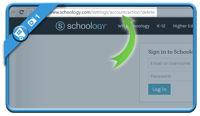 how to delete homework on schoology