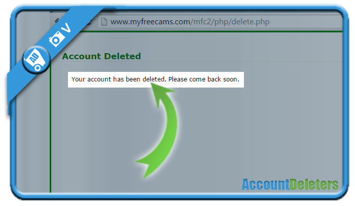 delete myfreecams account 4