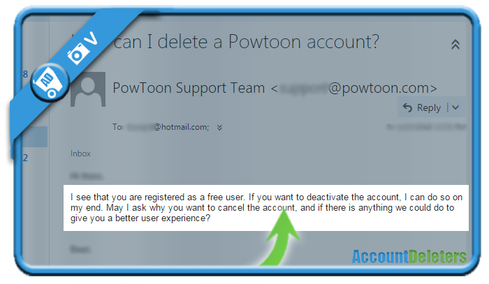 delete powtoon account 2