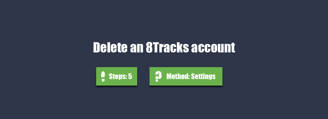 Eviction Notice: Deleting Your 8tracks Account