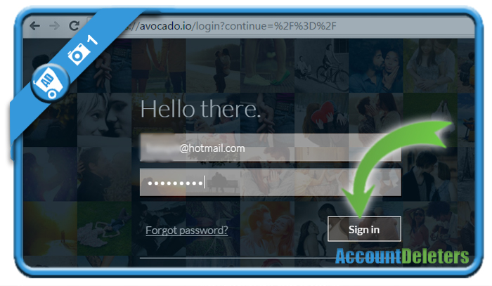 delete avocado account 1