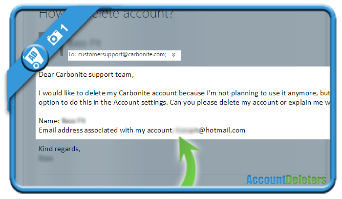 delete carbonite account 1