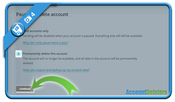 delete mailchimp account 4