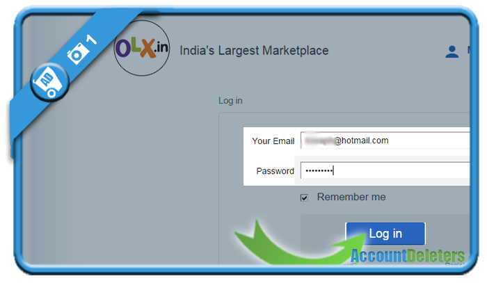 How To Delete OLX Account 