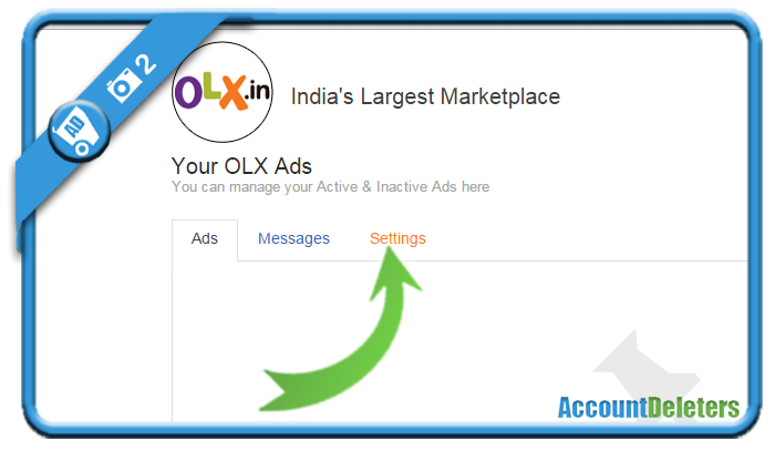 How to delete olx account ? 