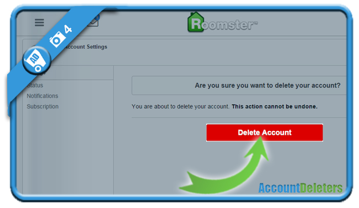 How To Delete My Roomster Account AccountDeleters
