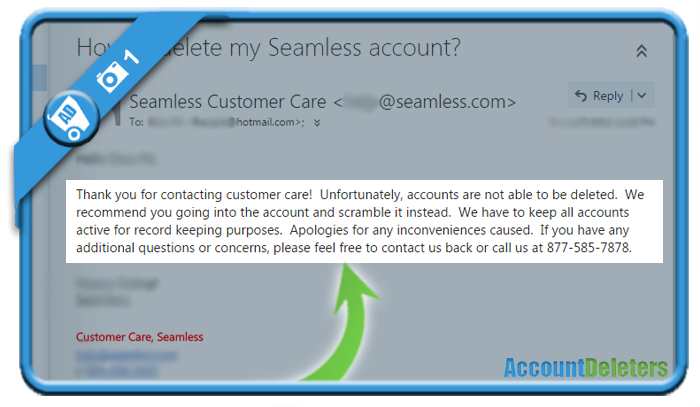 delete seamless account 1
