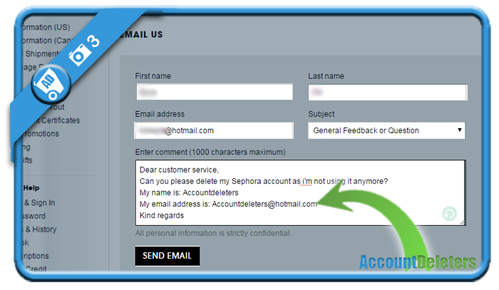 How to delete my Sephora account? - AccountDeleters