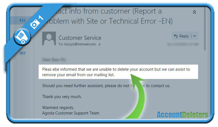 agoda how to change email address