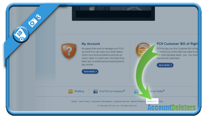delete pch account 3
