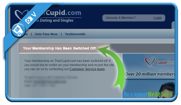 cupid dating delete contul