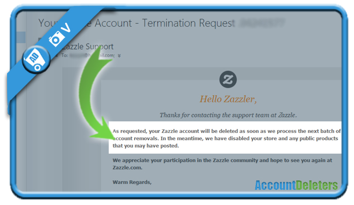 delete zazzle account 4