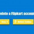 delete flipkart account
