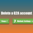 delete g2a account