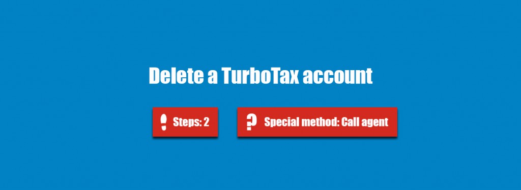 Delete Turbotax account