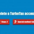Delete Turbotax account