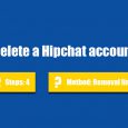 Delete Hipchat account