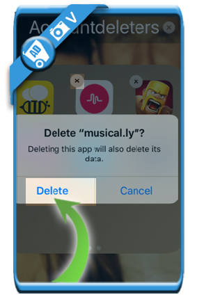 delete musically account 4