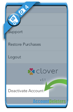 delete clover account 4