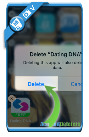 delete dating dna account 7