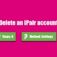 delete ipair account