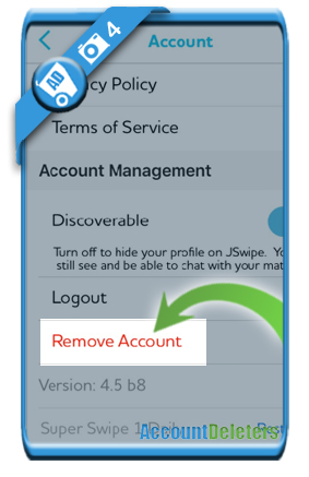 delete jswipe account 4
