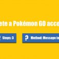 delete pokemon go account