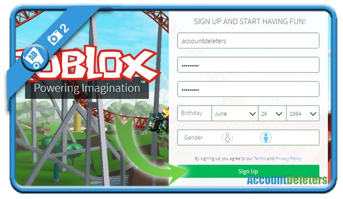 create roblox account 2