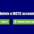 delete irctc account