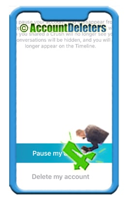delete happn account 6