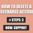 delete freecharge account