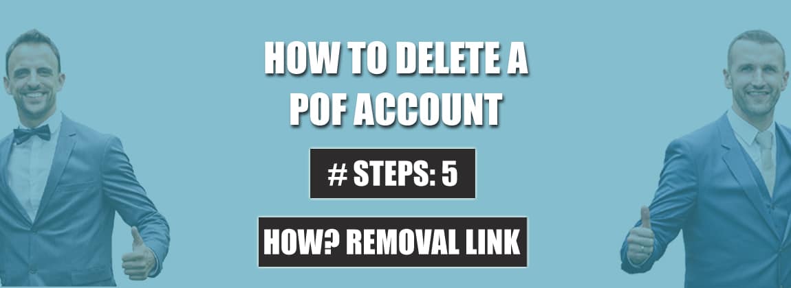 Delete pof account link