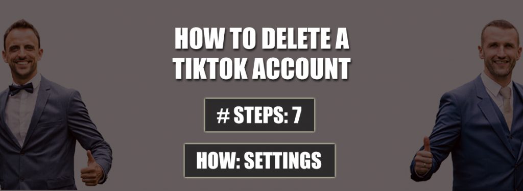 delete tiktok account